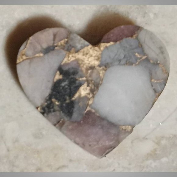 Peruvian opal with bronze cabochon stone rock 02 8 carats - Picture 7 of 7